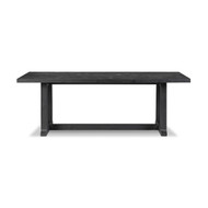 Four Hands Otto Dining Table - 87" - Black Pine