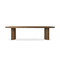 Four Hands Paden Dining Table - Seasoned Brown Acacia - 118"