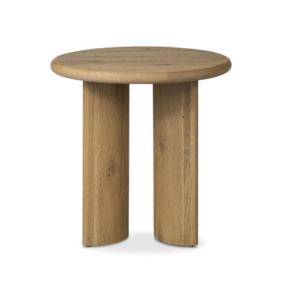 Four Hands Paden End Table - Worn Oak Veneer