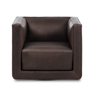 Four Hands Phillip Swivel Chair - Heirloom Cigar