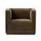 Four Hands Phillip Swivel Chair - Surrey Olive