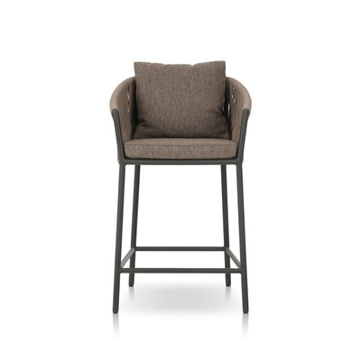 Four Hands Porto Outdoor Bar & Counter Stool - Ellor Brown