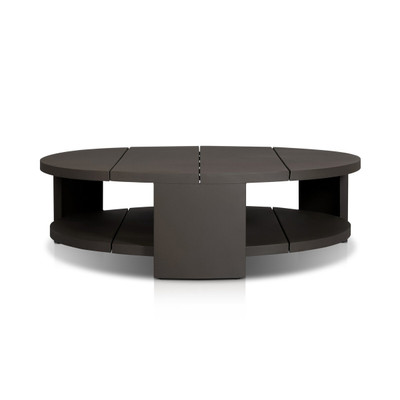 Four Hands Roca Outdoor Round Metal Coffee Table