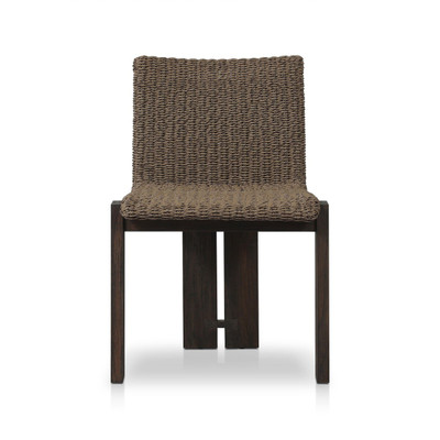Four Hands Roxy Outdoor Dining Chair - Faux Dark Hyacinth