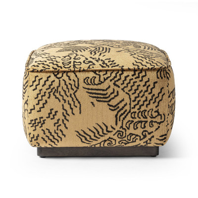 Four Hands Sinclair Square Ottoman - 21" - Balkan Ochre