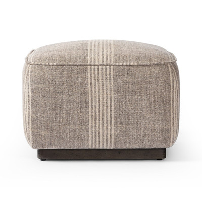 Four Hands Sinclair Square Ottoman - 21" - Manchester Flint