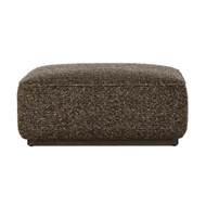 Four Hands Sinclair Square Ottoman - 36" - Ivan Granite