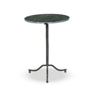 Four Hands Sophie End Table - Hunter Green Marble