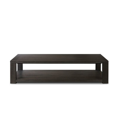 Four Hands Thomas Coffee Table - Dark Anthracite Oak Veneer