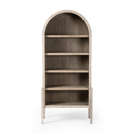 Four Hands Tolle Bookcase - Rustic White Solid
