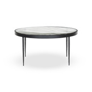 Four Hands Yoko Nesting Table - Large - Clear Cast Glass