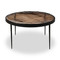 Four Hands Yoko Nesting Table - Large - Smoked Brown Cast Glass