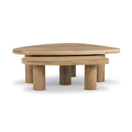 Four Hands Zion Nesting Coffee Table Set - Natural Oak