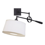 Real Simple Wall Mounted Boom Lamp - Matte Black Powder Coat