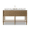 Four Hands Toulouse Single Wide Vanity - Washed Blonde Oak Veneer
