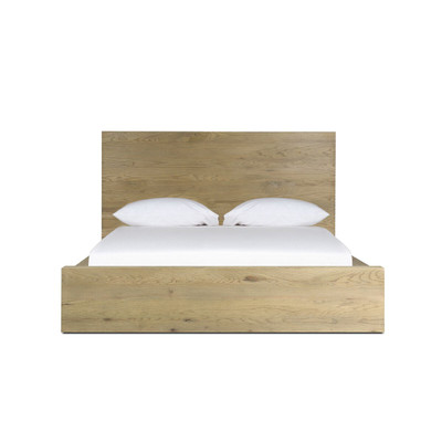 Four Hands Torrington Bed - Sandy Oak Resawn - Queen