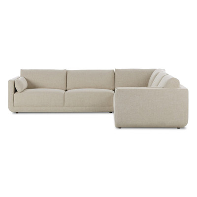 Four Hands Toland 3-Piece Sectional - 3 Piece - 126"