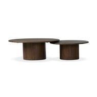 Four Hands Stuart Nesting Coffee Table Set - Aged Belgium Bleach