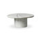 Four Hands Stuart Nesting Coffee Table - White Calacatta Marble - Small