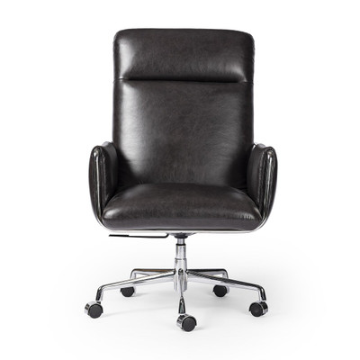 Four Hands Sherman Desk Chair - Sonoma Black