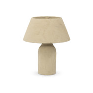 Four Hands Sagredo Table Lamp - Light Paper Mache