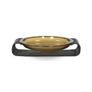 Four Hands Runa Bowl - Amber Cast Glass