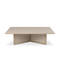 Four Hands Rosenell Square Coffee Table - Natural Oak Veneer
