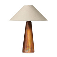 Four Hands Romani Table Lamp - Cream Slub Linen