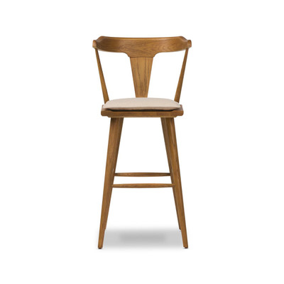 Four Hands Ripley Bar Stool - Sandy Oak - Antwerp Natural