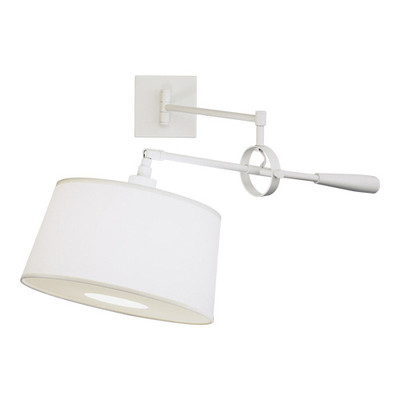 Real Simple Wall Mounted Boom Lamp - Stardust White Powder Coat