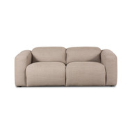 Four Hands Radley Power Recliner 2-Piece Sectional - Crypton Nomad Taupe