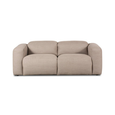Four Hands Radley Power Recliner 2-Piece Sectional - Crypton Nomad Taupe