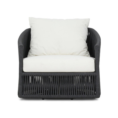 Four Hands Porto Outdoor Swivel Chair - Arashi Salt