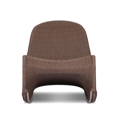 Four Hands Portia Outdoor Rocking Chair - Tanned Weave