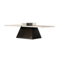 Four Hands Ping Pong Table - Bleached Guanacaste - Aged Metal
