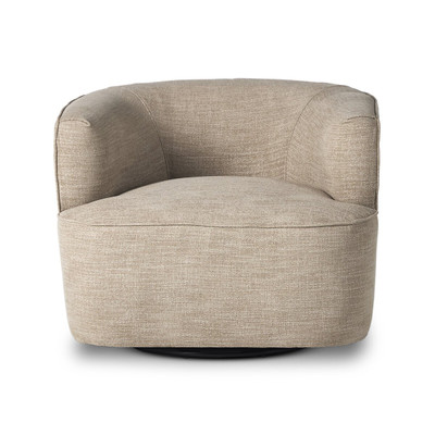 Four Hands Mila Swivel Chair - Laken Stone