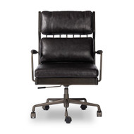 Four Hands Ludvig Desk Chair - Sonoma Black