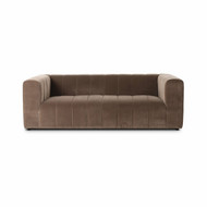 Four Hands Langham Channeled Sofa - Sintra Taupe - 89"