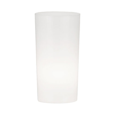 Rico Espinet Lua Vessel Table Lamp - Small - Oval Seeded Glass