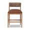 Four Hands Jazelle Counter Stool - Taupe Shearling