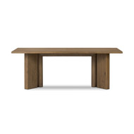 Four Hands Huxley Dining Table - Rubbed Light Oak - 84"