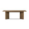 Four Hands Huxley Dining Table - Rubbed Light Oak - 84"