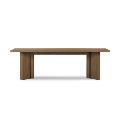 Four Hands Huxley Dining Table - Rubbed Light Oak - 100"