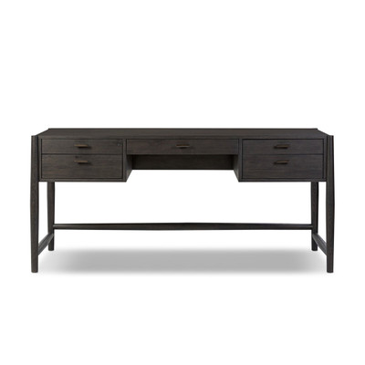 Four Hands Glenview Desk - Smoked Black Oak