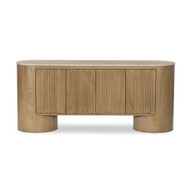 Four Hands Giovani Media Console - Natural Travertine