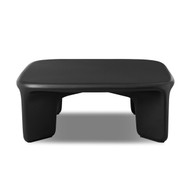 Four Hands Dante Coffee Table - Black Concrete