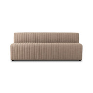 Four Hands BYO: Augustine Dining Banquette - Crypton Nomad Taupe - 82" Bench