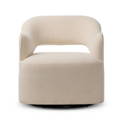 Four Hands Blythe Swivel Chair - Crypton Wayfarer Snow