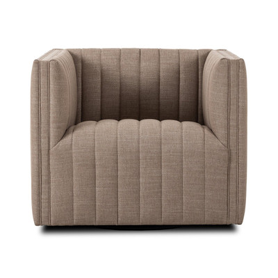 Four Hands Augustine Swivel Chair - Crypton Nomad Taupe