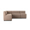 Four Hands Augustine Dining Banquette - L-Shape - Crypton Nomad Taupe - 91.5"